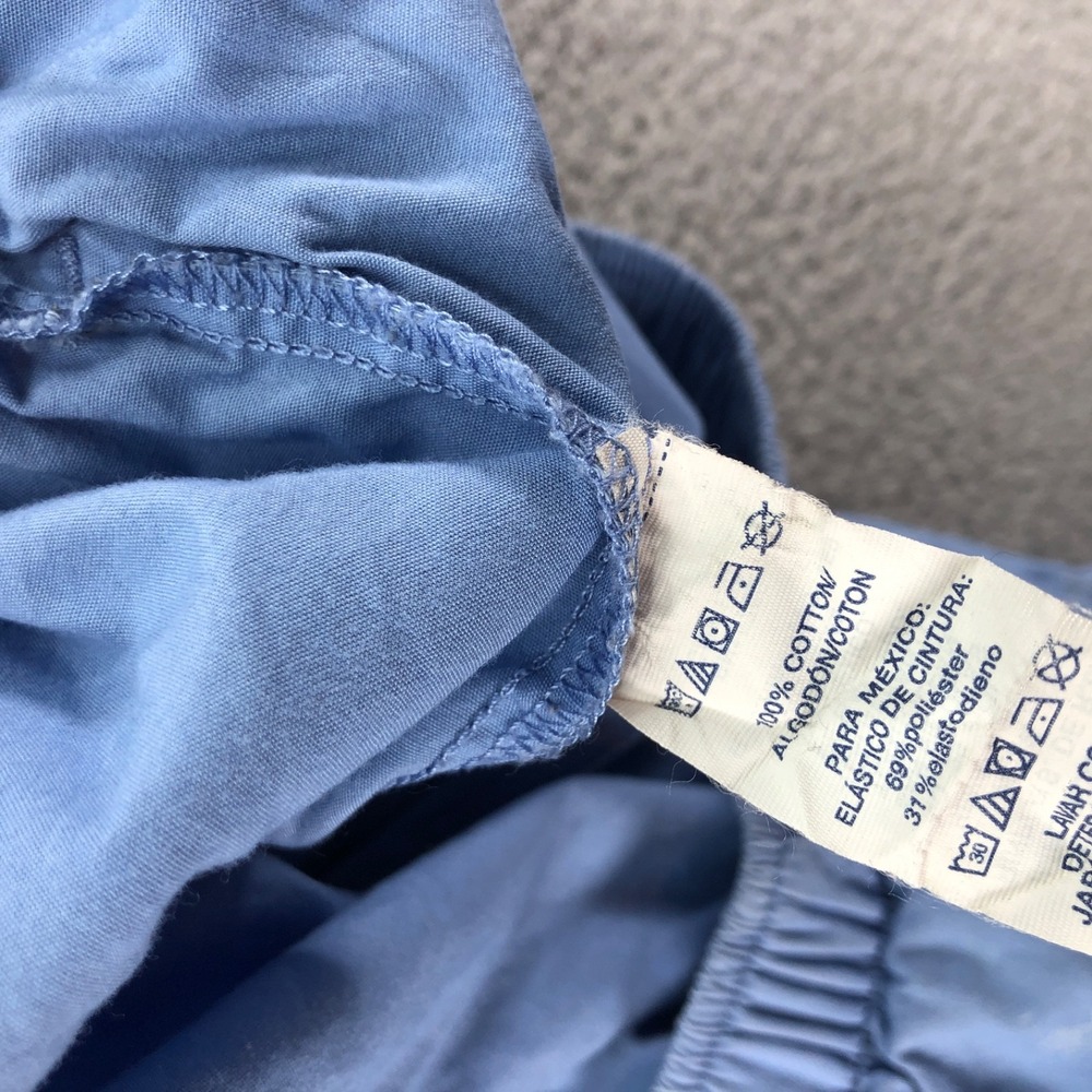 Polo Ralph Lauren Pajama Pants Men Extra Large Blue All Over Print AOP Pony - Picture 7 of 12